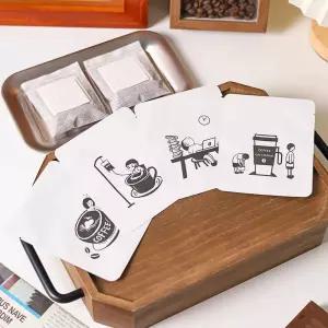 핸드 브루잉 커피 드립백 제작 diy 포장지 500매