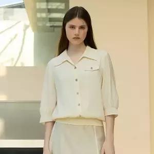 [마르조][1종]밑단 시보리 블라우스_MCMFB926