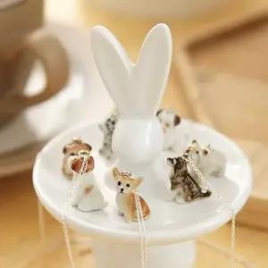 다양한 표정의 강아지들 실버 강아지 목걸이 유니콘목걸이 팬던트목걸이 은목걸이