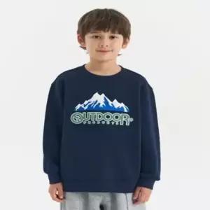 [갤러리아] [아웃도어프로덕츠키즈]아웃도어 그래픽 기모 맨투맨OD254IMM02_NVY