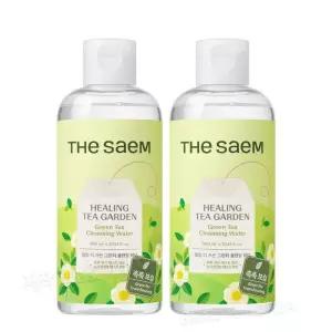 더샘 힐링 티 가든 그린티 클렌징 워터 300ml 2개
