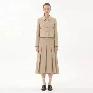 [케네스레이디](신세계 사우스시티)[BYLYNN] 베인 플리츠 스커트 EWSKPJ4000