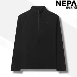 [네파]네파 남성 폴라텍 겨울 집업 기능성 티셔츠 등산 플리스 집업 기모 티셔츠 7L75416 C01