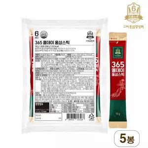 고려홍삼중앙회 365 올데이 홍삼스틱 20포 X 5봉지 (100봉지 벌크)