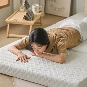 [가구타운] 휴안 접이식 메모리폼 매트리스 10cm 3단 토퍼 고밀도 MS/S/SS
