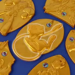 포켓몬 특별판 전설 환상 레전드 소장판 대왕 고무 딱지 유아 어린이 포켓몬스터 캐릭터 딱지 v3 (랜덤)