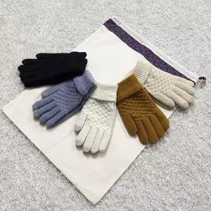울기모 와플 겨울방한 롱 스마트폰 터치장갑 남녀공용 2258125 제니유 J