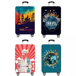 고탄력 스판 캐리어 커버 20인치 24인치 28인치 30인치 케리어커버 스크래치 분실 방지 4종