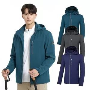 콜핑 남성 봄 바이오텍스 습도조절 방수 발수 등산 바람막이 자켓 KSC630TJ1M