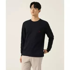매장정품 빈폴 BEANPOLE MEN 코튼 포켓 라운드 티셔츠 블랙 BC5941P015 659958