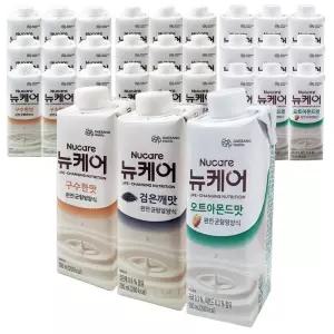 뉴케어 구수한맛+검은깨맛+오트 아몬드 200mL 30팩