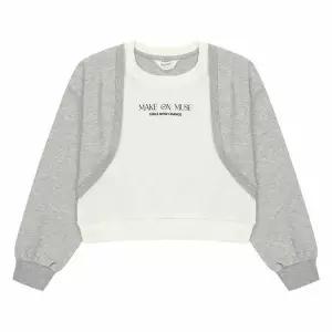 [보리보리/에꼴리에]여아 볼레로 가디건 레이어드 티셔츠 24A1456_GY