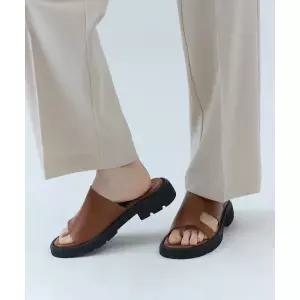 브랜드정품 솔트앤초콜릿 SALT AND CHOCOLATE 라운드 토 청키힐 슬리퍼 412323001 (3cm3color) 349069