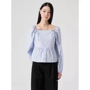 에잇세컨즈 스퀘어넥 볼륨 블라우스 스카이블루 354364MQ7Q 419724