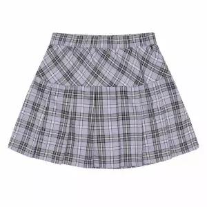 [보리보리/에꼴리에]여아 밴딩 체크 플리츠 스커트 24A5853_VI