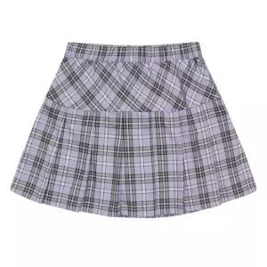 에꼴리에 여아 밴딩 체크 플리츠 스커트 24A5853_VI