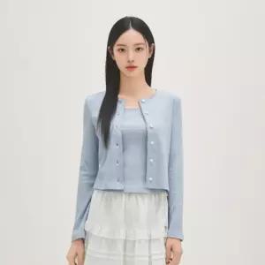 (스타필드 안성 로엠) 긴팔 레이스 나시 가디건 세트 RMLWG24R11