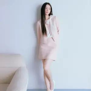 (스타필드 안성 로엠)트위드 미니 스커트 RMWHG24S51