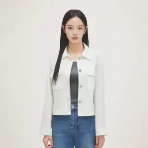 (스타필드 안성 로엠)조직감 셔츠형 자켓 RMJKG24R13