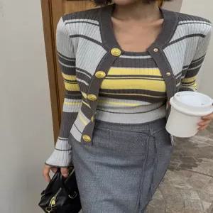 [다바걸]인첸스트가디건세트