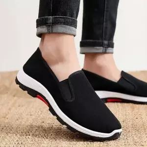 밴딩슬립운동화 베이직 밴딩슬립온 발편한 남성 2컬러