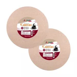 아트메이트 캔버스천 원형 2p