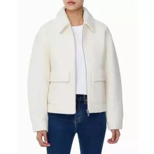 캘빈클라인진 CALVIN KLEIN JEANS 캘빈클라인 진 여성 울 숏자켓 J224706