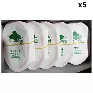 TBZ FK 숟가락집 (삼주 소 6x9cm 720매)X5 종이젓가락