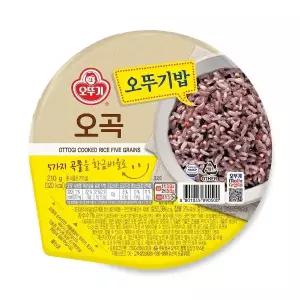 오뚜기밥 오곡밥 210g 36개