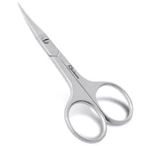 매니큐어 및 미용용 다용도 눈썹 가위 스테인리스 스틸 곡선 칼날 큐티클 페이셜 헤어 속눈썹 트리밍용 Multi-Purpose