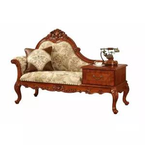 미국식 소파 의자 유럽식 쉐즈 롱 원목 싱글 거실 발코니