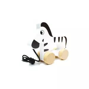 유아 끌기놀이 원목얼룩말 걸음장난감 걷기훈련