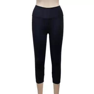 이중박음질 입체힙 8부 여성필라테스복 복싱 신축성 에어로빅 등산용