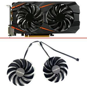 GIGABYTE GTX 1050 Ti GV-RX570 580 AORUS RX 470 480 R9 380X 선풍기 용 비디오 카드 쿨러 88mm PLD09210S