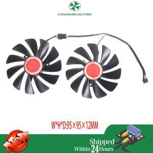 XFX RX580 그래픽 카드 냉각 팬용 95MM FDC10U12S9-C DC12V 0.45AMP 팬