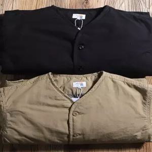 점퍼 군용깔깔이 오버핏 카고 노카라 사파리 빅사이즈