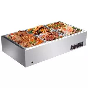 업소용 중탕기 3구 워머 짜장워머기 스텐 사각 소스