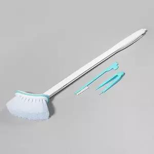 하수구 분리형 좁은틈새 집게 욕실 청소 멀티 브러쉬