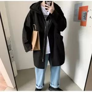 J2K 점퍼 자켓 남자 야상 간절기 롱 캐주얼 후드 데일리룩