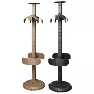 밀리터리 철제 조끼 헬맷 거치대 보관함 걸이대 수납