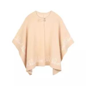 끌로에 니트 케이프 코트 스톤 베이지 149082230