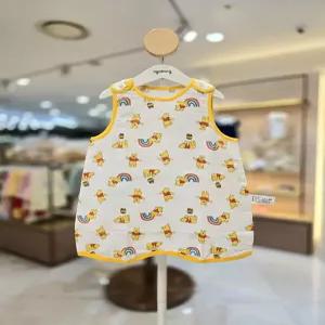 [아가방][아가방갤러리] 컬러곰돌이푸 거즈 수면조끼 79S411301 (P003789980)