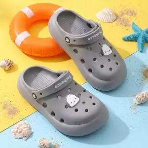 [하프클럽/]PWX Pochaco 올리브 여성용 주니어 학생 EVA 아쿠아 샌들