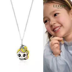 [이동아 PICK][정상가 129 000] 티니핑 쁘띠 미아방지 실버 925 목걸이 - 뽀니핑