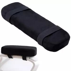 자동차 팔걸이 패드 부드러운 메모리 폼 핸드 쿠션 자동 의자 팔꿈치 팔 나 인체 공학적 스폰지 베개