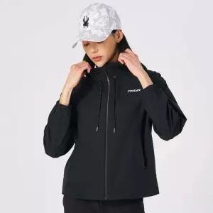 스파이더 여성 프로웹쿨 경량 바람막이 자켓 SPKPCNJK351WBLK [백화점 매장판]