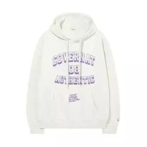 매장정품 COVERNAT 커버낫 남녀공용 플래그 아치 로고 오버핏 후디 오트밀 CO2501HD42OT 1386842