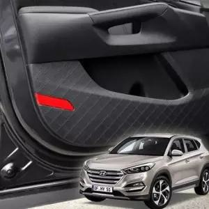 [CAR] 올뉴투싼 도어커버 스크래치방지커버 아칸 가죽 CL