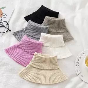 공갈 폴라니트 페이크 레이어드 터틀넥 목폴라 겨울 페이크카라 페이크목폴라 페이크폴라