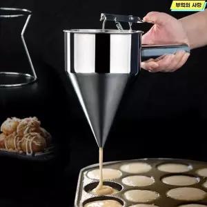 밀가루 반죽 짜는 깔대기 기계 쿠킹 타코야끼 붕어빵 깔때기